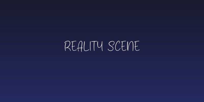 Reality Scene Social Header