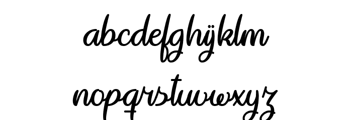 Reality Shift Regular Font LOWERCASE
