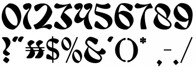 Realizm DEMO Regular Polices AUTRES CHARS