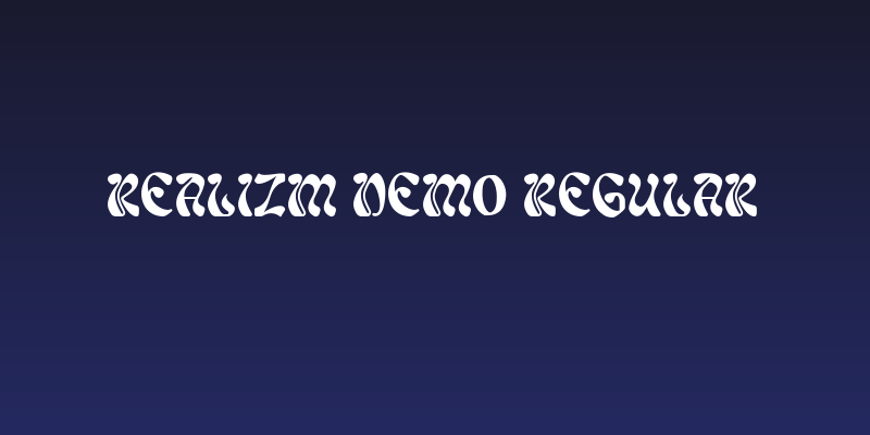 Realizm DEMO Regular Social Header