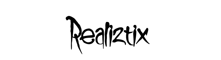 Realiztix  font caratteri gratis