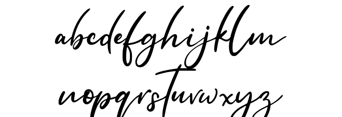 Reallax Reaxion Font LOWERCASE