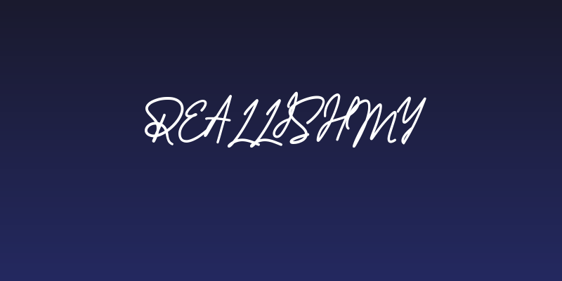 Reallishmy Social Header
