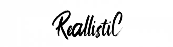 ReallistiC  Frei Schriftart Herunterladen
