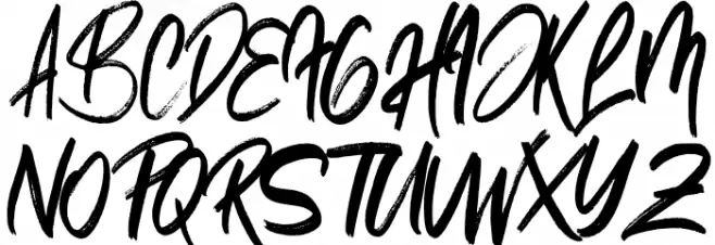 ReallistiC Schriftart Groß