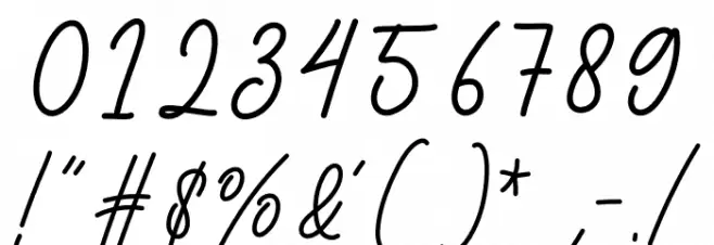 Reallity Font Alte caractere