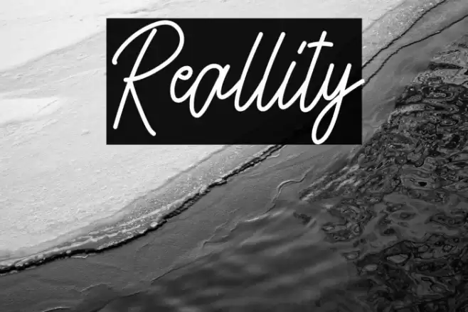 Reallity Font examples
