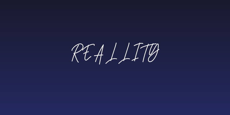 Reallity Social Header