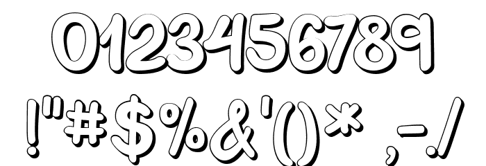 Really Big Font OTHER CHARS