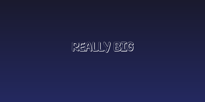 Really Big Social Header