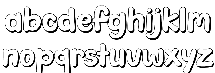 Really Big Font LOWERCASE