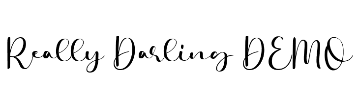 Really Darling DEMO  नि: शुल्क फ़ॉन्ट्स डाउनलोड