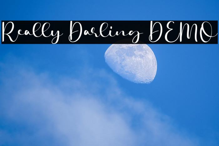 Really Darling DEMO Example 1