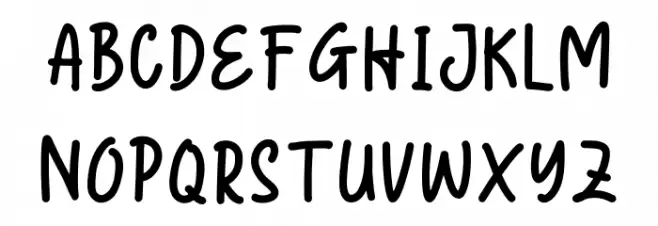 Really Free 字体 大写