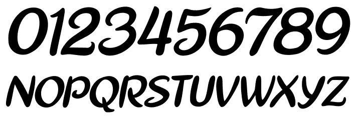 Really Petshop Italic Font OTHER CHARS