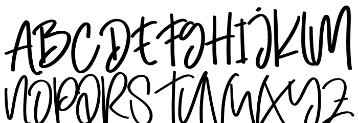 Really Font UPPERCASE