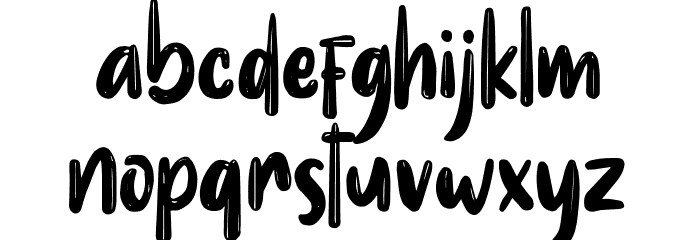 Realova Font LOWERCASE