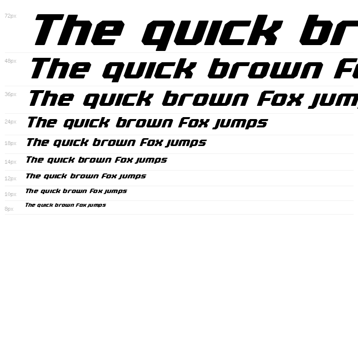 Realpolitik Bold Italic Waterfall