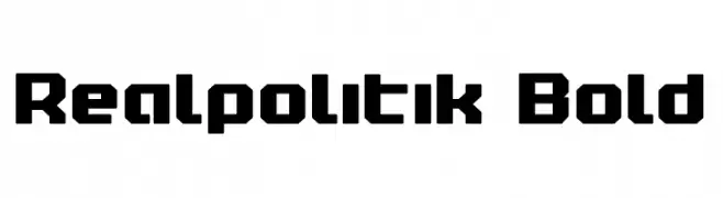 Realpolitik Bold  Frei Schriftart Herunterladen