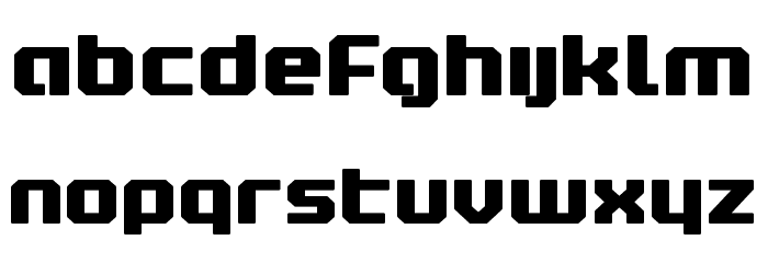 Realpolitik Bold Font LOWERCASE