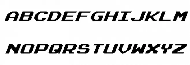 Realpolitik Expanded Italic Fonte MAIÚSCULAS