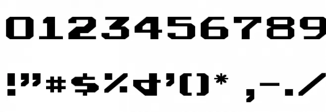 Realpolitik Expanded Font OTHER CHARS