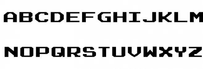 Realpolitik Expanded 字体 大写