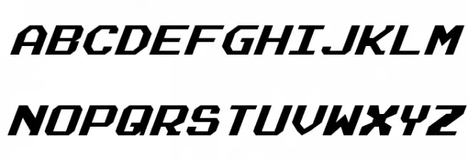 Realpolitik Italic Fonte MAIÚSCULAS