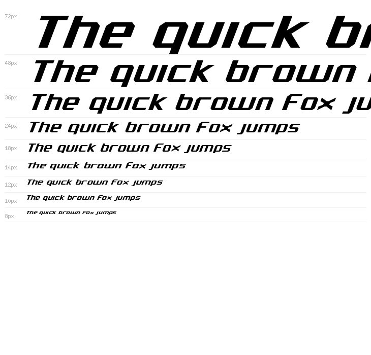 Realpolitik Italic Waterfall