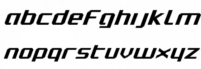 Realpolitik Italic Schriftart Kleinbuchstaben