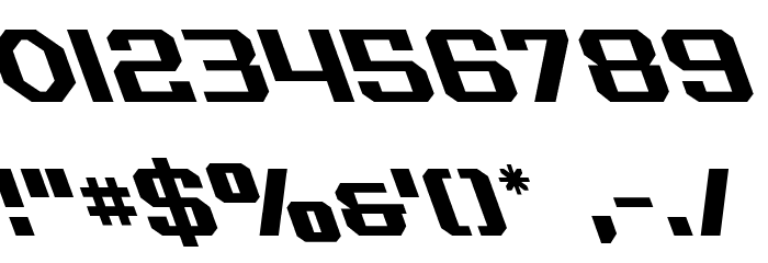 Realpolitik Leftalic Font OTHER CHARS