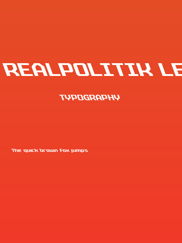 Realpolitik Leftalic Poster