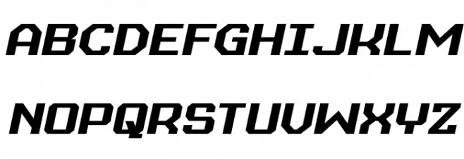 Realpolitik Semi-Italic Шрифта ВЕРХНИЙ