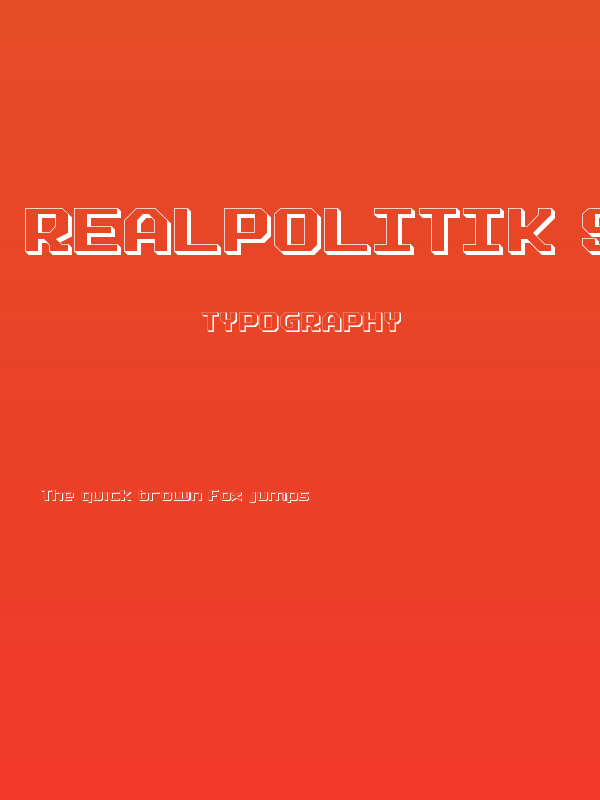 Realpolitik Shadow Poster