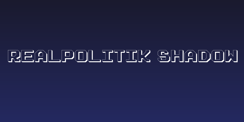 Realpolitik Shadow Social Header
