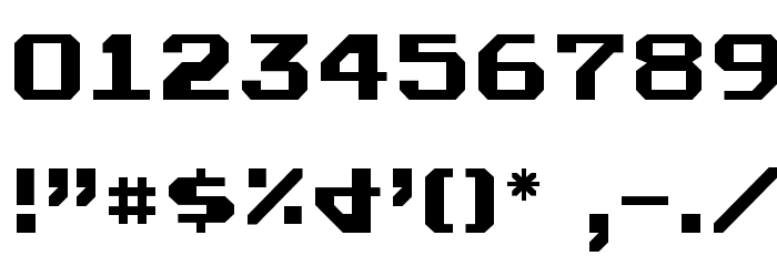 Realpolitik Font OTHER CHARS