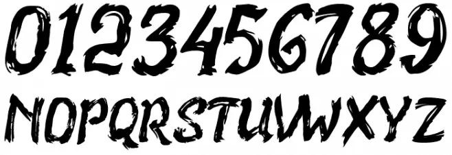 Realstone Demo Version Font OTHER CHARS