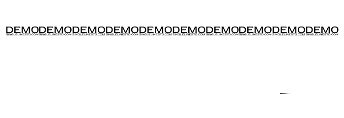 Realty Values Single Line Font OTHER CHARS