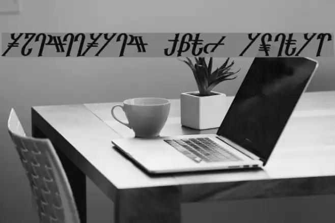 Reanaarian Bold Italic Font examples