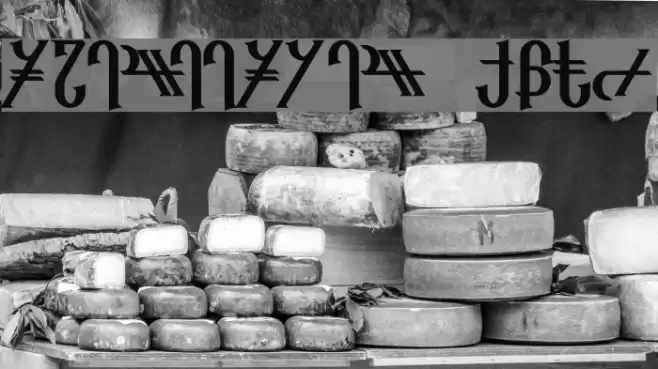 Reanaarian Bold Font examples