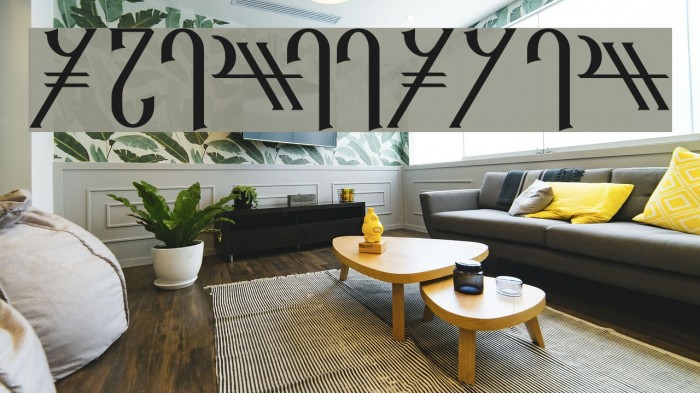 Reanaarian Font examples