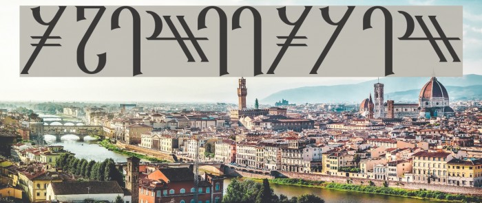 Reanaarian Font examples