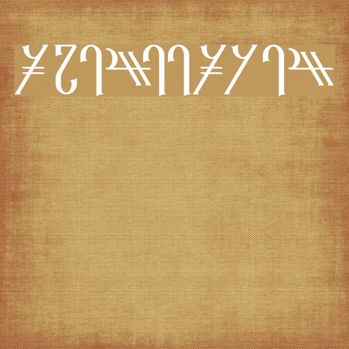 Reanaarian Font examples