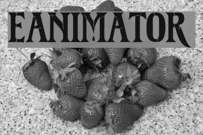 Reanimator DEMO フォント examples