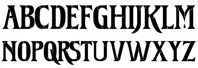 Reanimator DEMO フォント 小文字