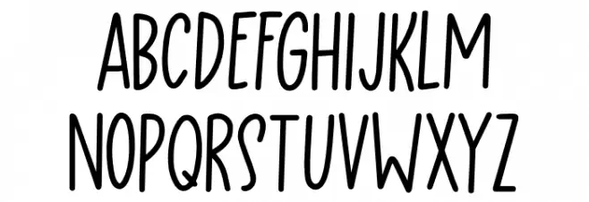 Rearview Mirror DEMO Regular Schriftart Groß