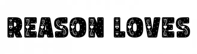 Reason Loves  Скачать бесплатные шрифты