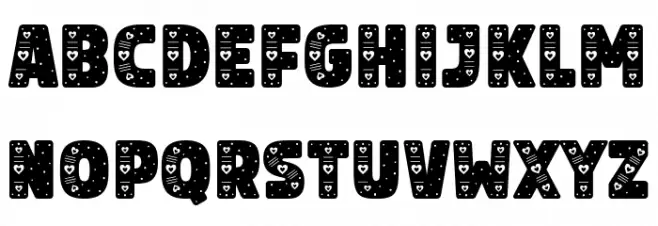 Reason Loves フォント 大文字