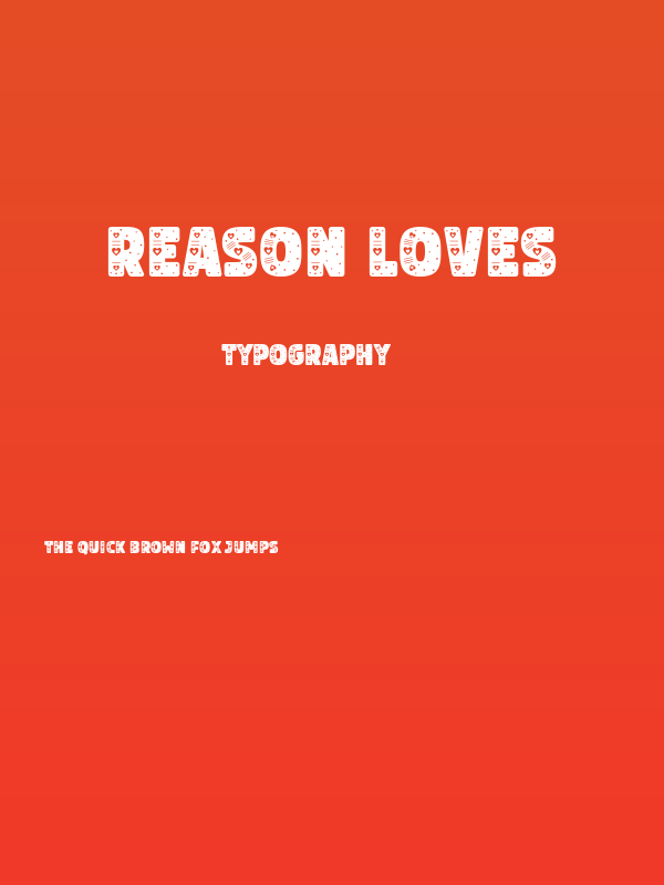 Reason Loves Poster