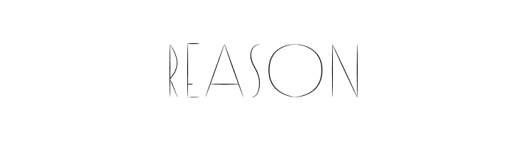 Reason Font